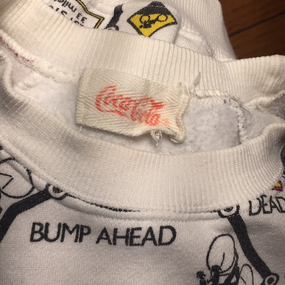 Rare AUTHENTIC Coca Cola Vintage sweater Size S - Picture 6 of 8